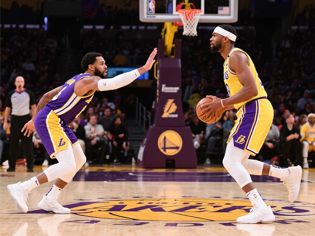 洛杉矶湖人与金州勇士的交锋不仅是一场简单