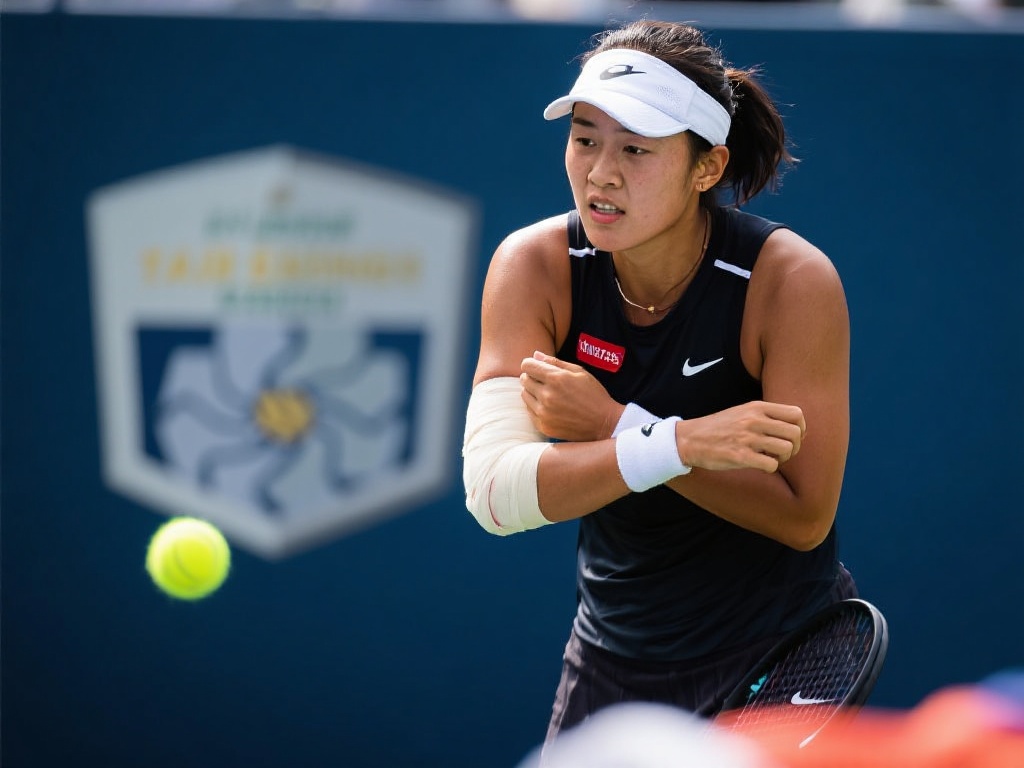 郑钦文比赛失利引争议,网友质疑其伤病真伪 作为中国网坛的希望之一,郑钦文近年来不断