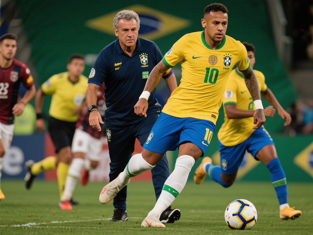 世界杯临近,巴西足球队阵容调整迎考验 在现今世界足坛,球员的跨国界流动极为频繁